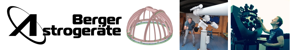 Astroger&auml;te Berger Banner